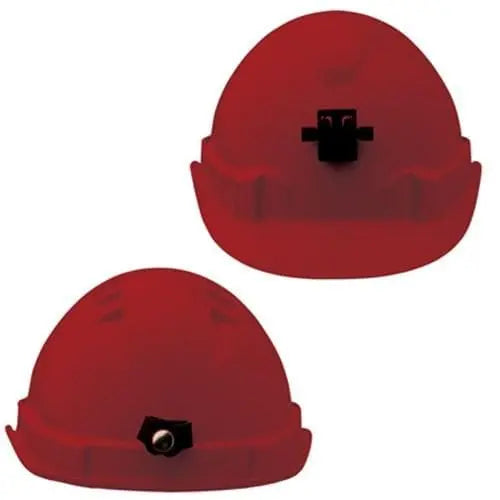 Pro Choice Hard Hat (V6) - Vented, 6 Point Push-lock Harness C/w Lamp Bracket X 20 - HHV6LB PPE Pro Choice RED